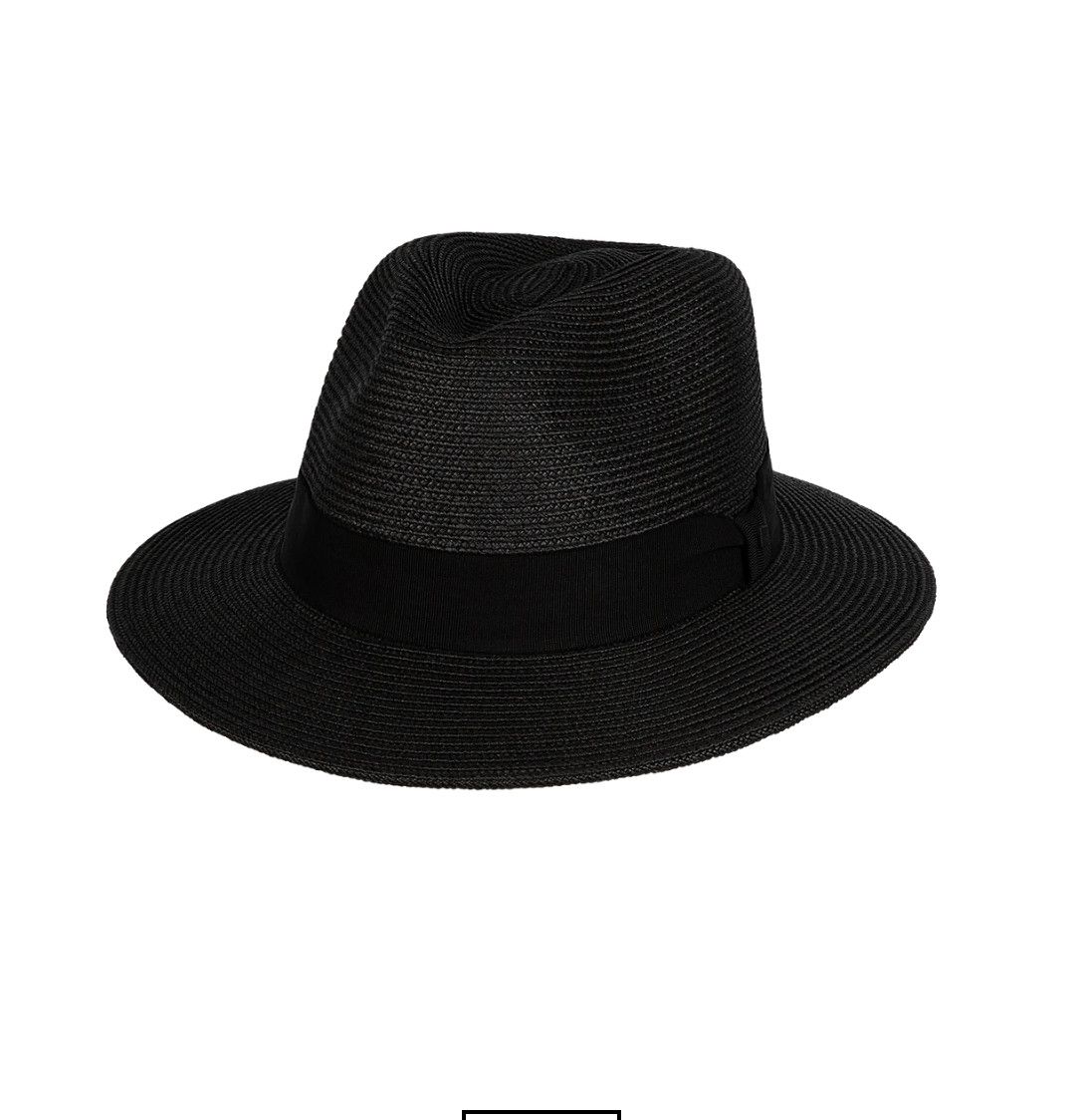 Unisex Fedora Cypress Black, Size: Small