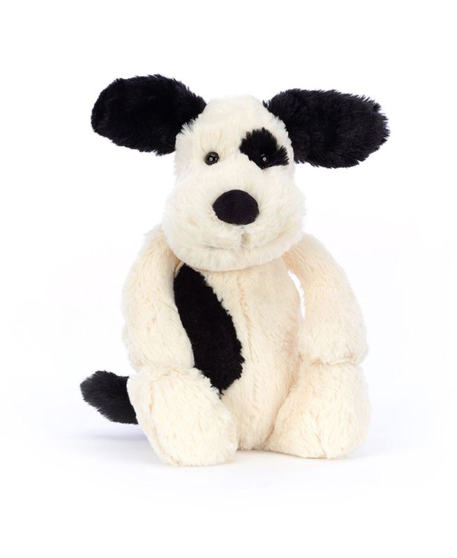 Bashful Black &amp; Cream Puppy
