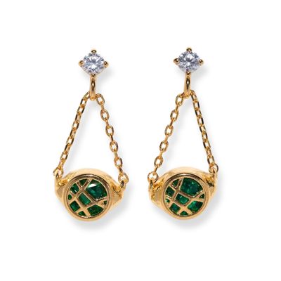 Marvel's Doctor Strange Eye Of Agamotto Drop Earrings