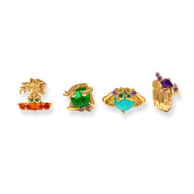 Pixar Inside Out 2 New Feelings Stud Set
