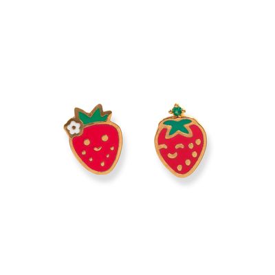 Strawberry Fields Studs