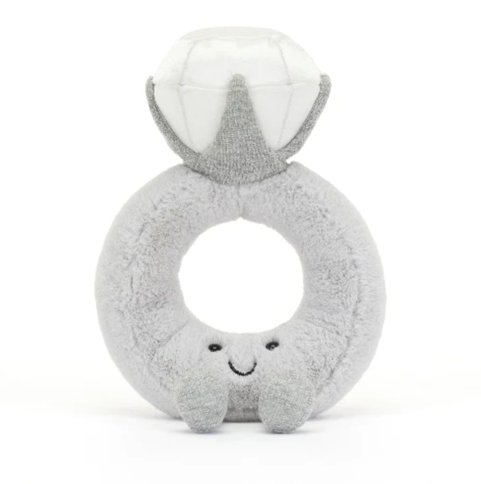 Jellycat Amuseables Diamond Ring plush available at our boutique in Poughkeepsie, NY