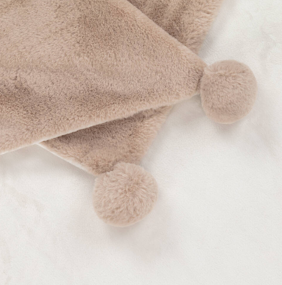 Baby Cacao Pom Pom Blanket
