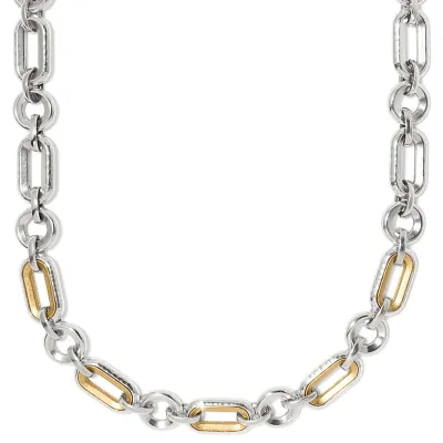 Ferrara Medici Link Two Tone Necklace