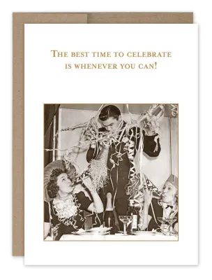 Celebrate Whenever Congratulations Card