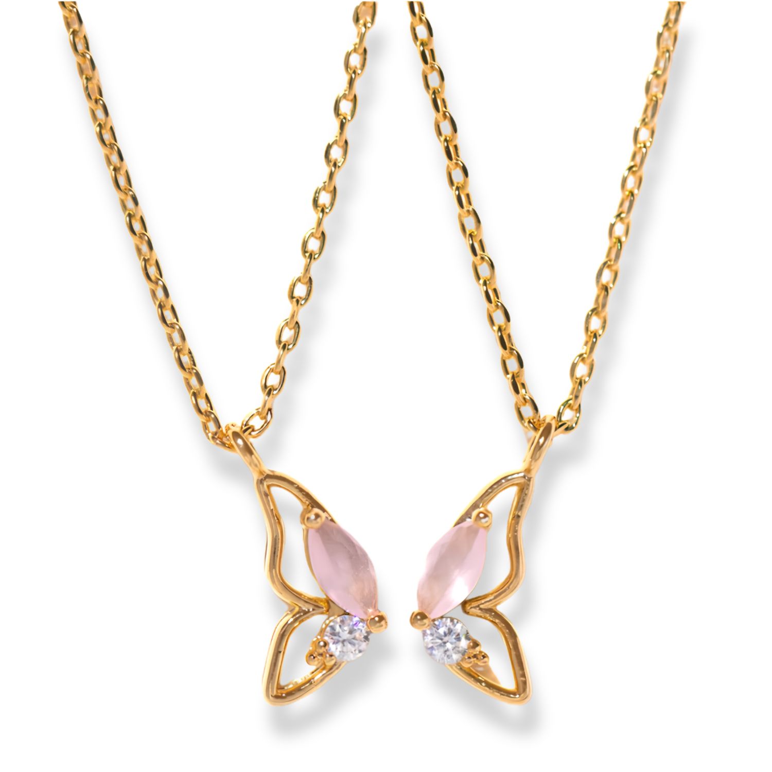 Butterfly Besties Necklace Set