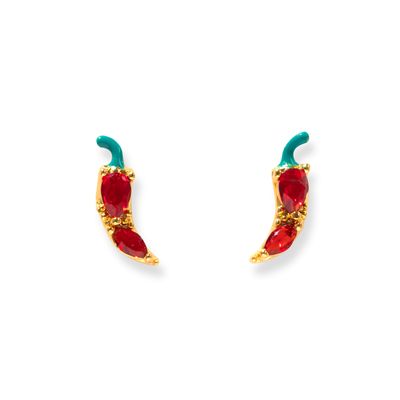 Red Hot Chili Pepper Studs