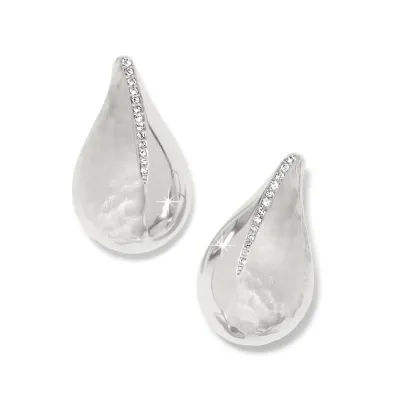 Silver Nile Large Post Earrings