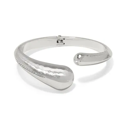 Silver Nile Open Hinge Bangle
