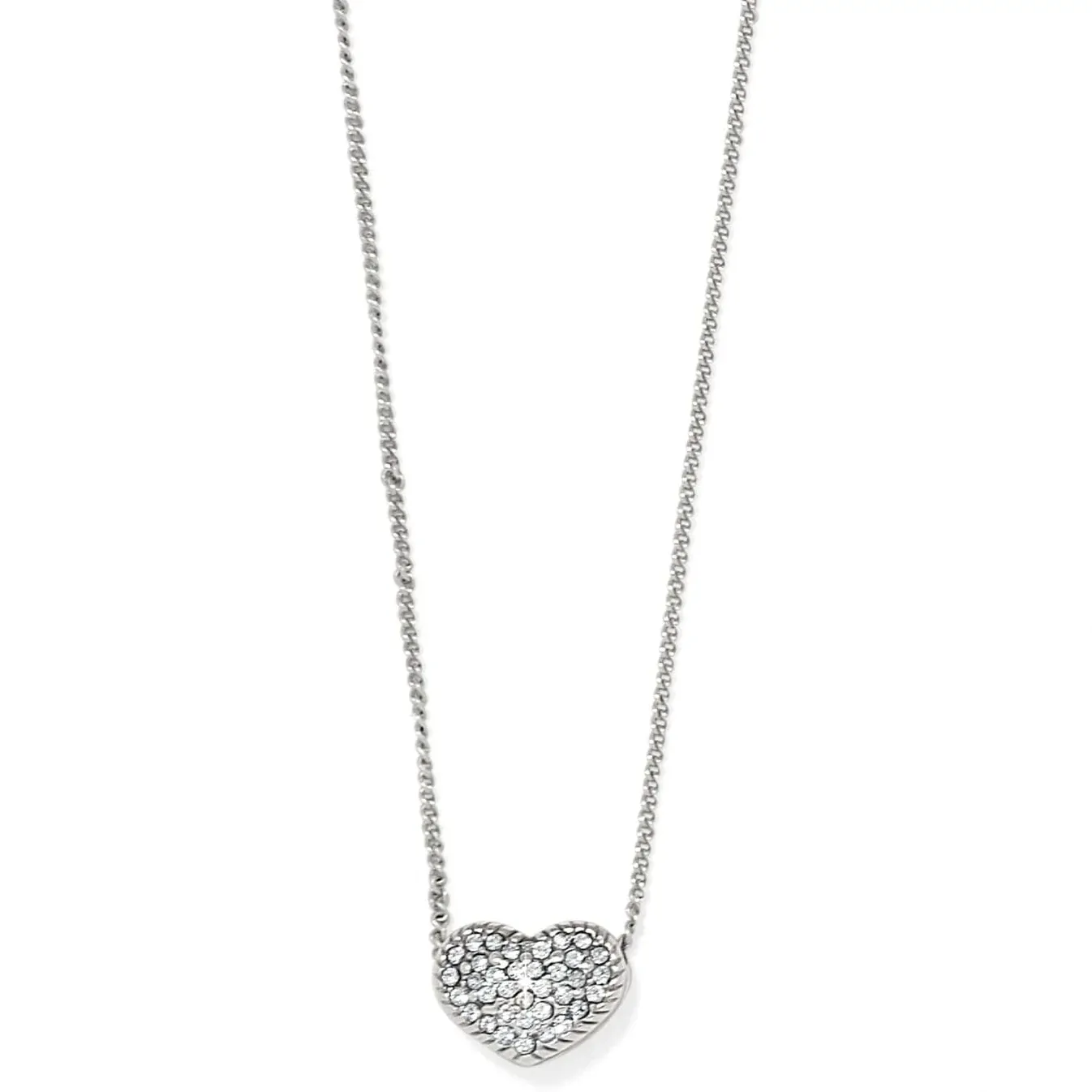 Silver Illumina Celeste Heart Petite Necklace