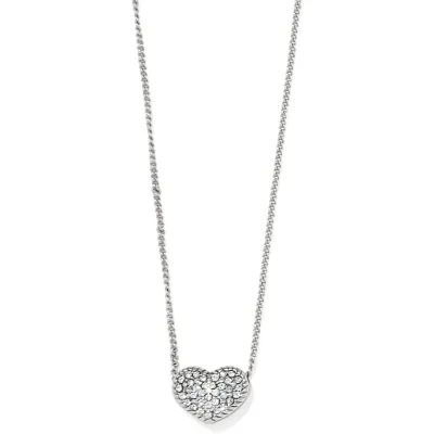 Silver Illumina Celeste Heart Petite Necklace