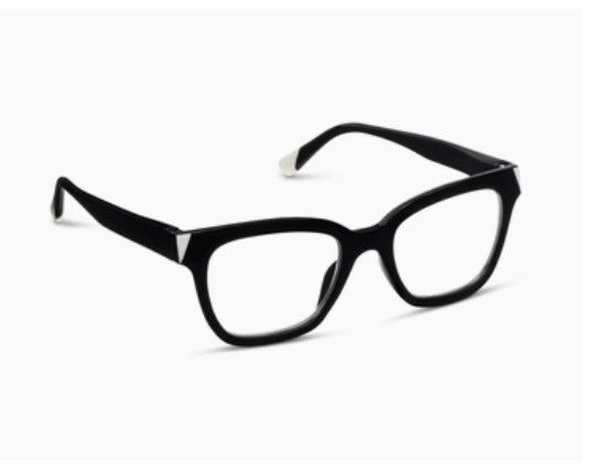 Peepers Myth Black Glasses, Size: +0.00
