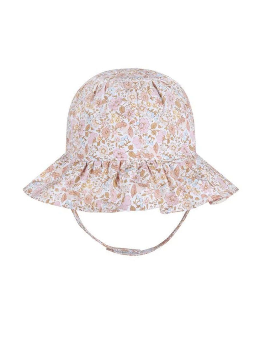 Primrose Blush Bucket Hat, Size: Small 0-12m