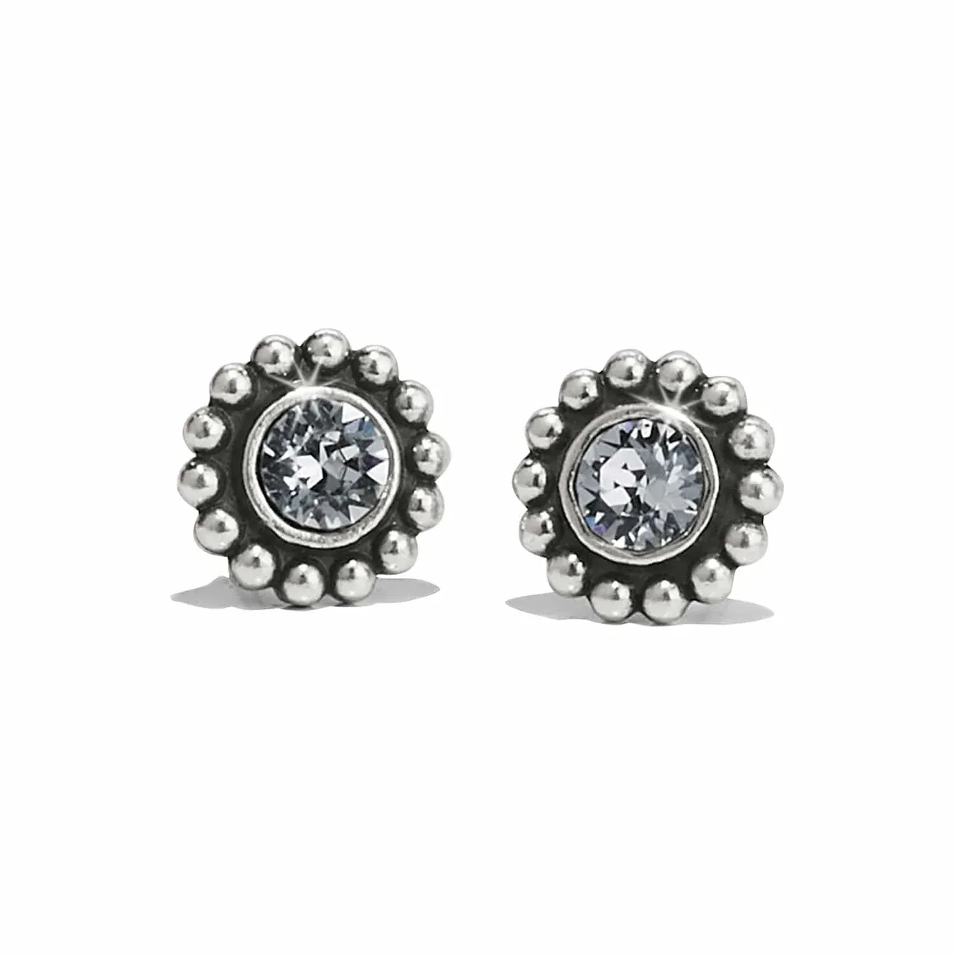 Twinkle Mini Post Earrings, Color: Silver