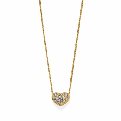 Gold Illumina Celeste Heart Petite Necklace