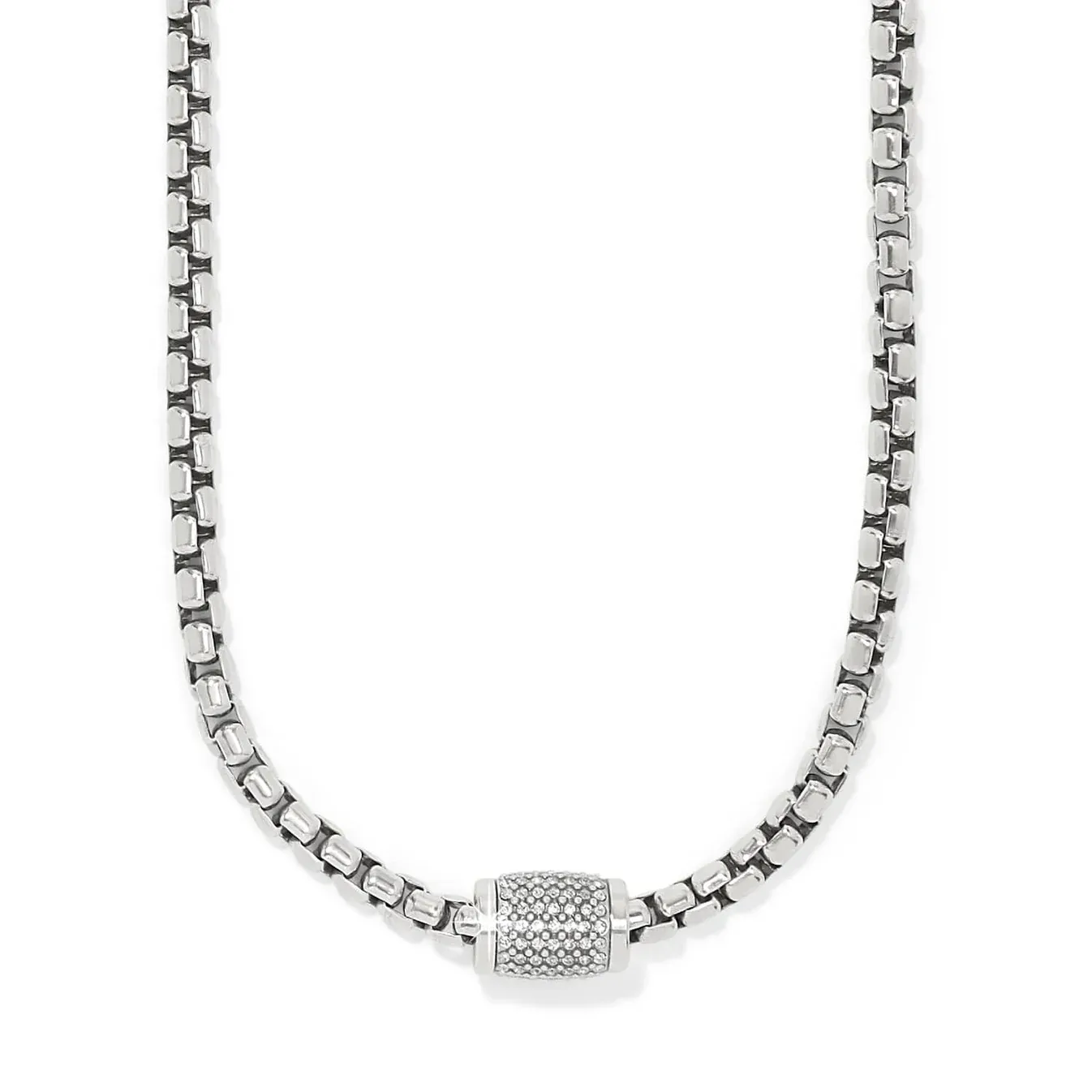 Silver Meridian Solis Necklace