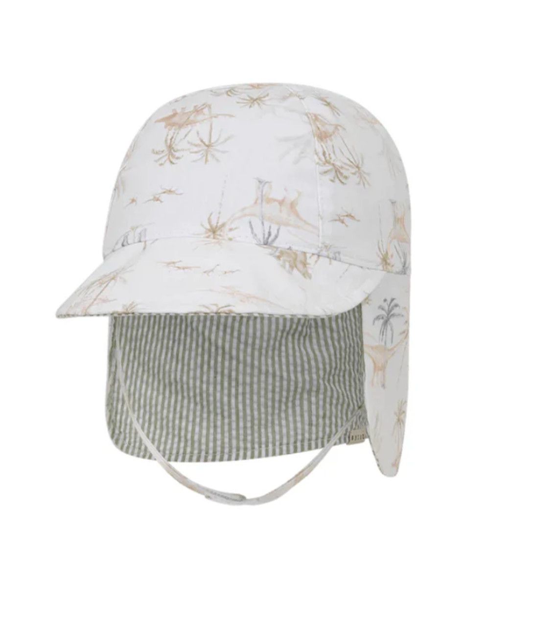 Baby Boy's Richmond Off White Legionnaire Hat, Size: Small