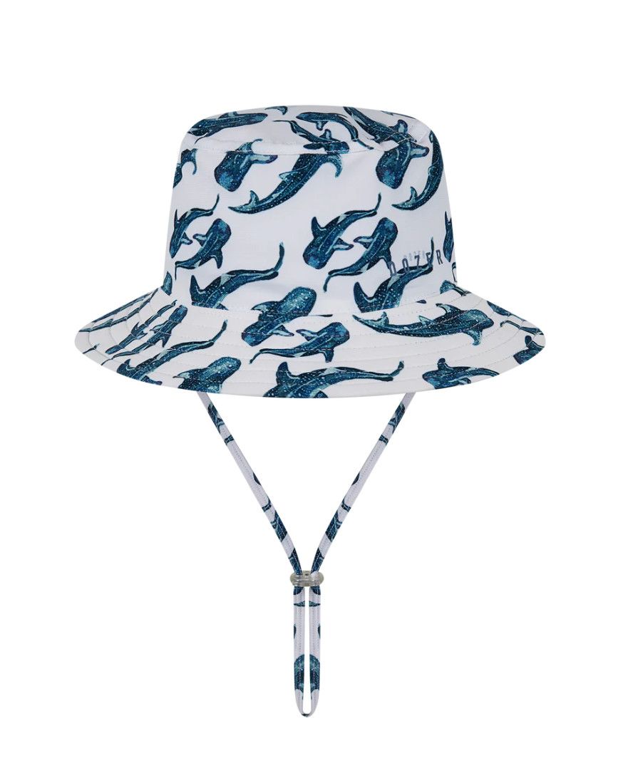 Baby Boy's Jervis Multi White Bucket Hat, Size: Large
