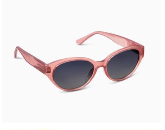Peepers Villa Polarized Sunglasses, Color: Rose, Size: 0.00