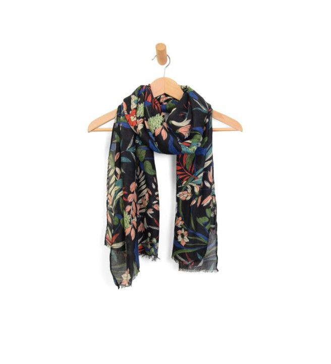 Wild Meadow Scarf, Color: Black