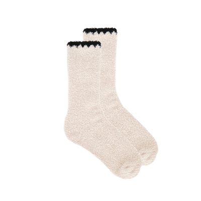 CozyChic Blanket Stitch Socks