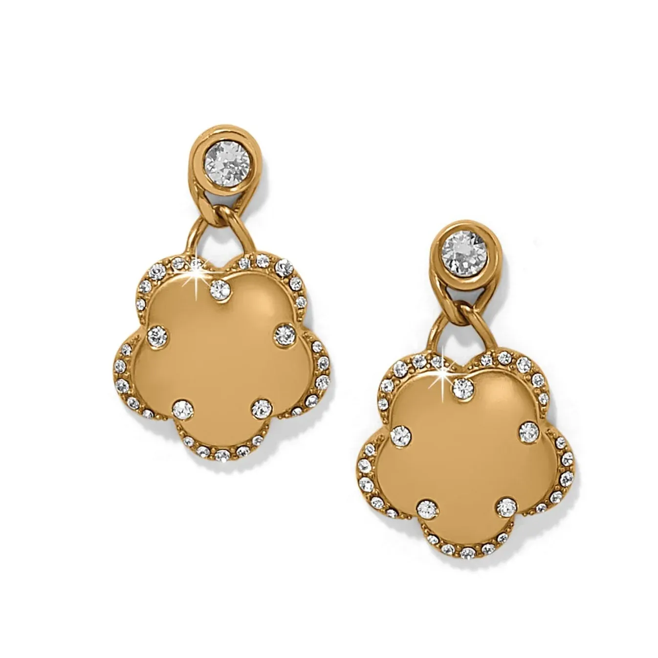 Trust Gaia Post Drop Earrings, Color: Gold