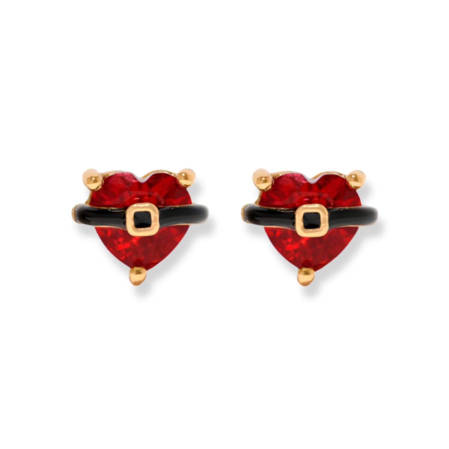Santa Baby Studs, Color: Gold