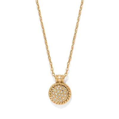 Gold Illumina Celeste Dome Necklace
