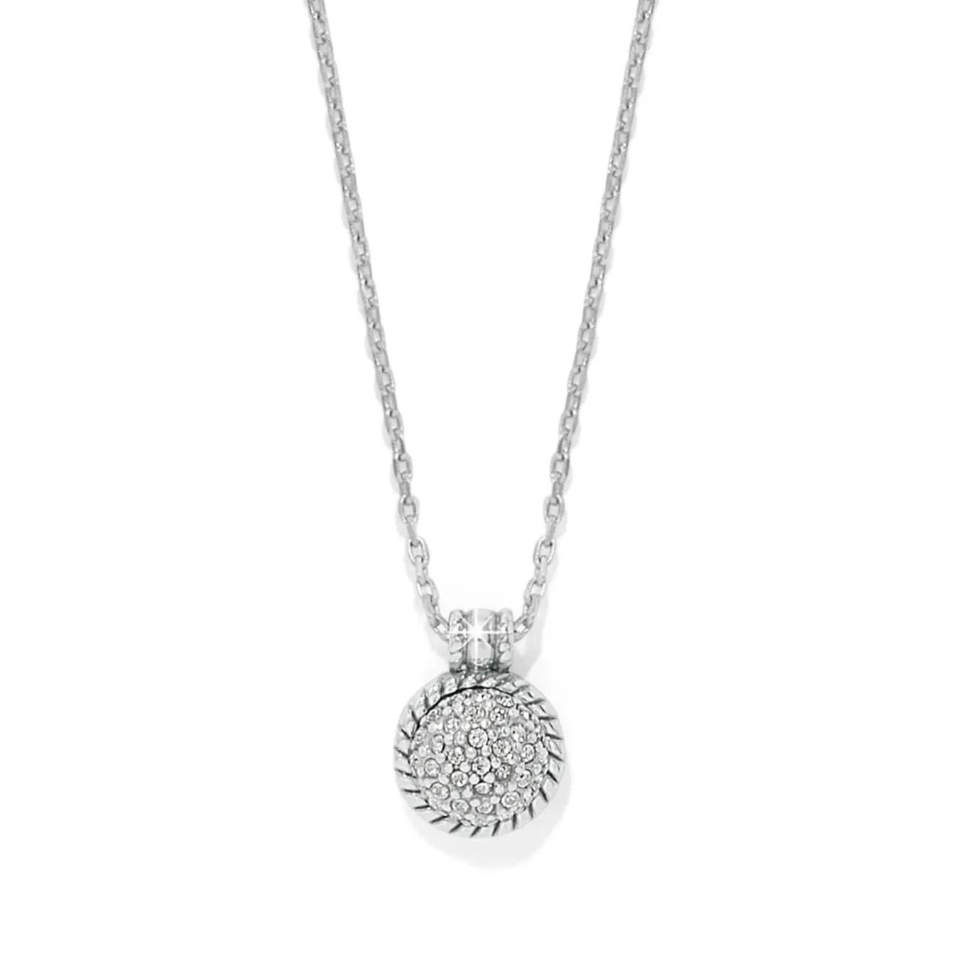 Silver Illumina Celeste Dome Necklace