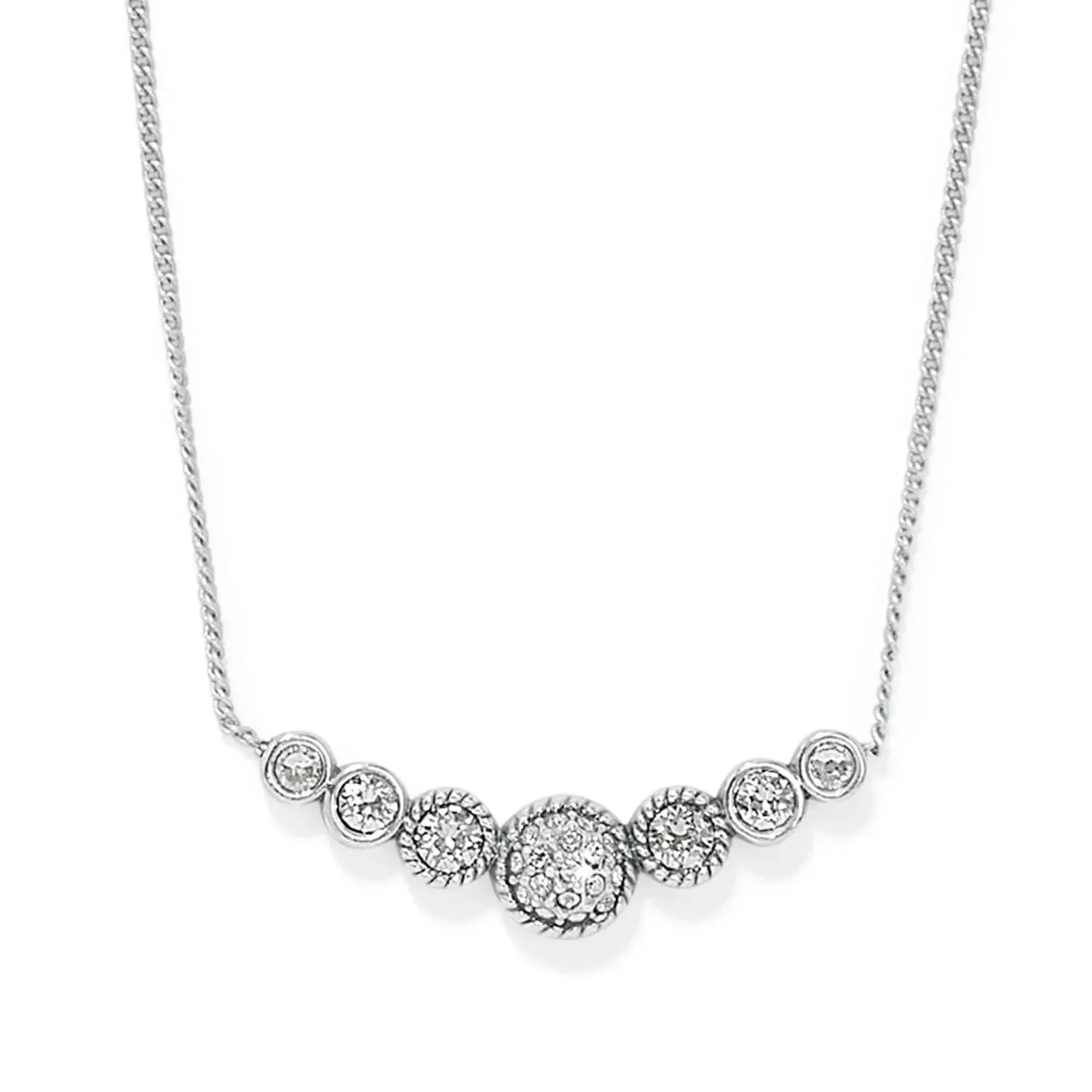 Silver Illumina Celeste Bar Necklace