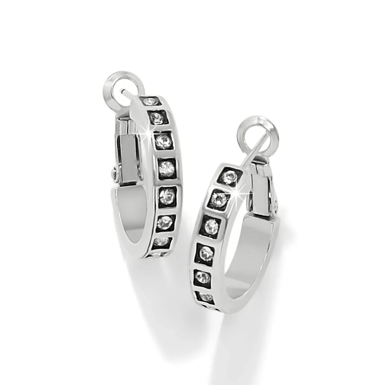 Silver Love Knows Hoop Earrings