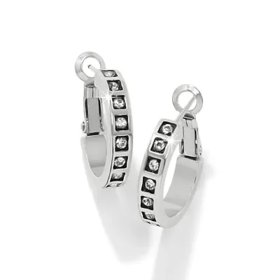 Silver Love Knows Hoop Earrings