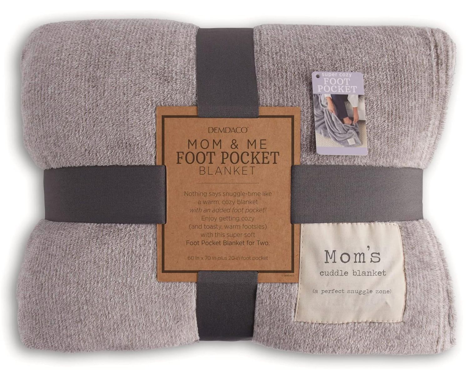 Together Time Mom Snuggle Zone Foot Pocket Blanket 60x70 at our boutique in Poughkeepsie, NY
