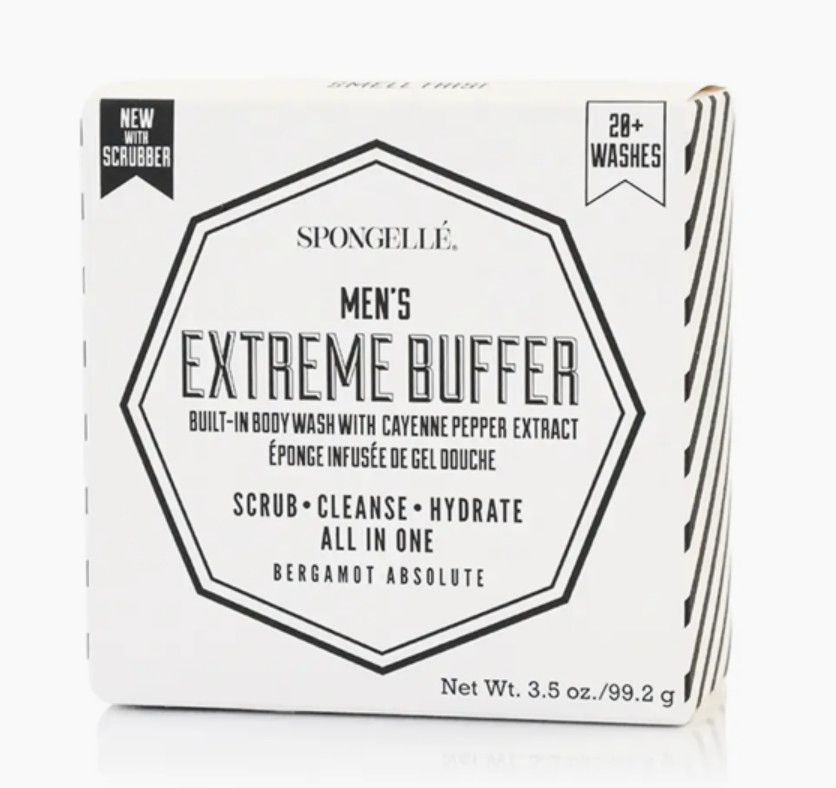 Men's  Extreme Bergamot Absolute Buffer Black Scrubber