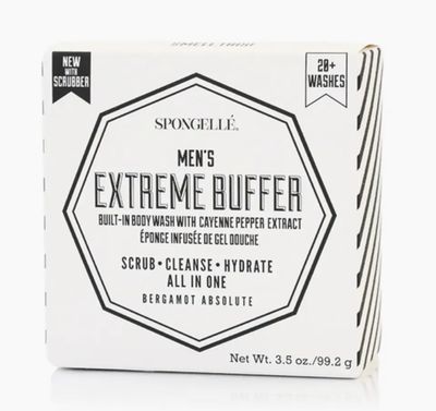 Men's  Extreme Bergamot Absolute Buffer Black Scrubber