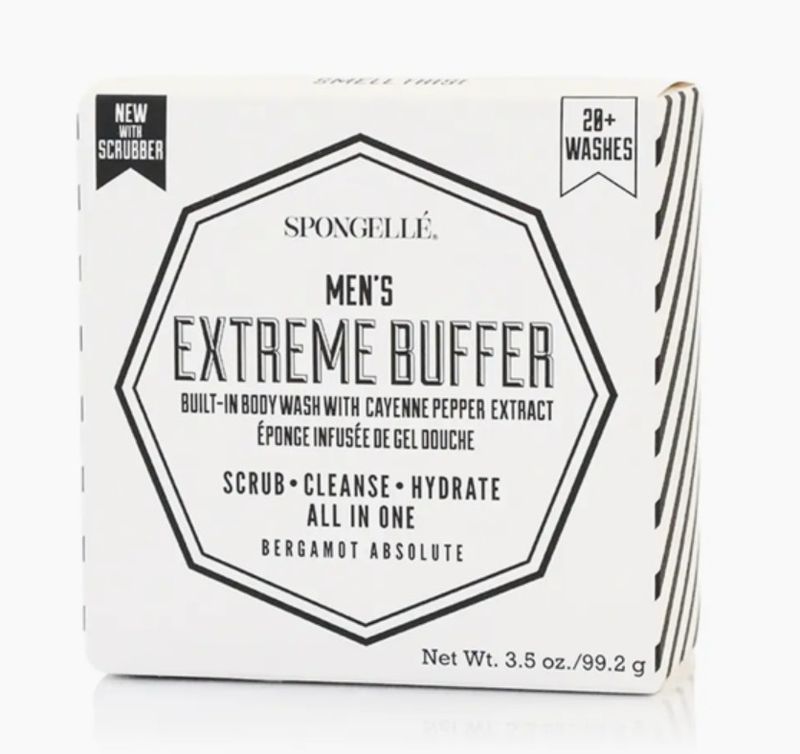 Men's  Extreme Bergamot Absolute Buffer Black Scrubber