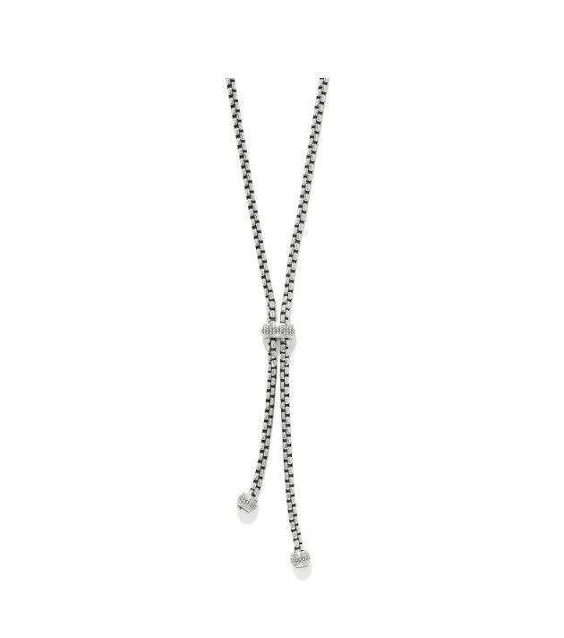 Silver Meridian Solis Y Necklace