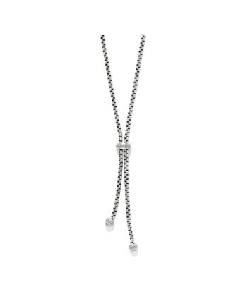 Silver Meridian Solis Y Necklace