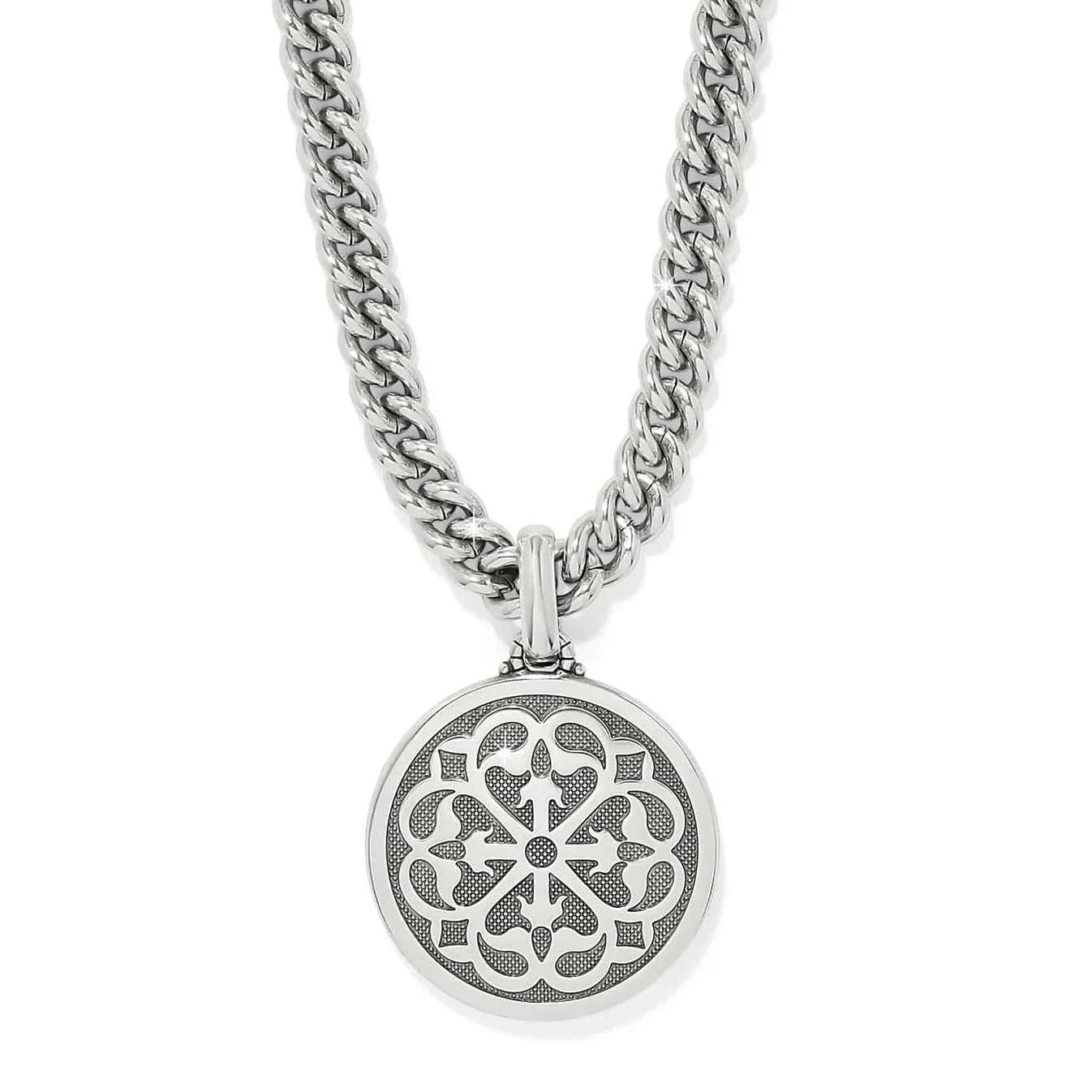 Silver Ferrara Roma Pendant Necklace