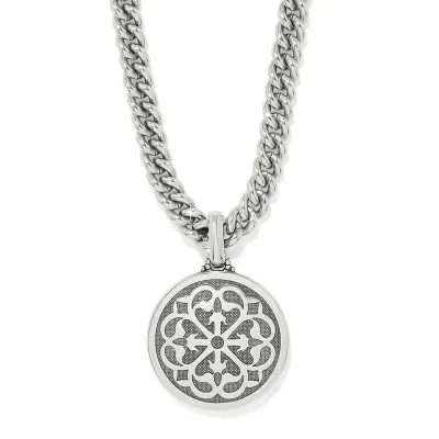 Silver Ferrara Roma Pendant Necklace