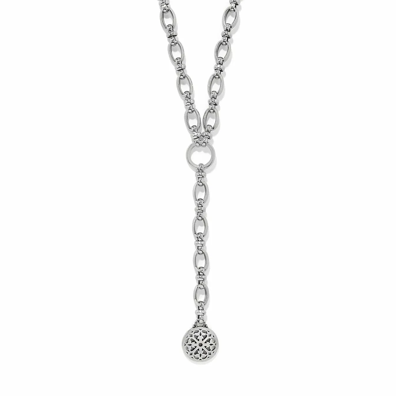 Silver Ferrara Siena Y Necklace