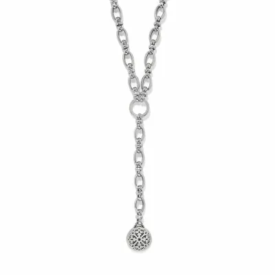 Silver Ferrara Siena Y Necklace