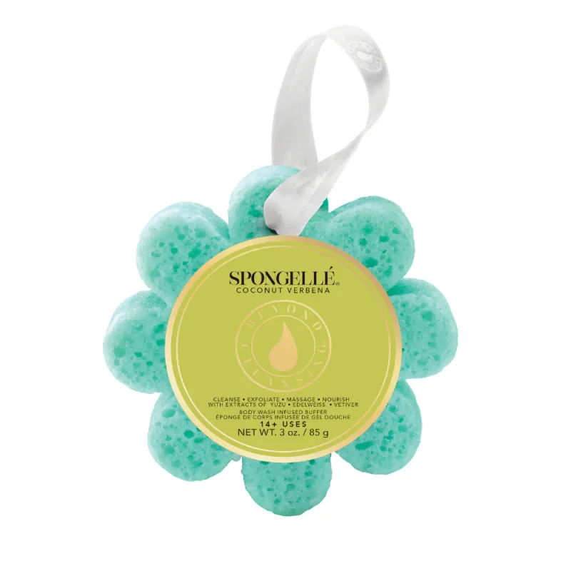 Spongellé® 'Coconut Verbena' Body Wash Infused Buffer - Wild Flower