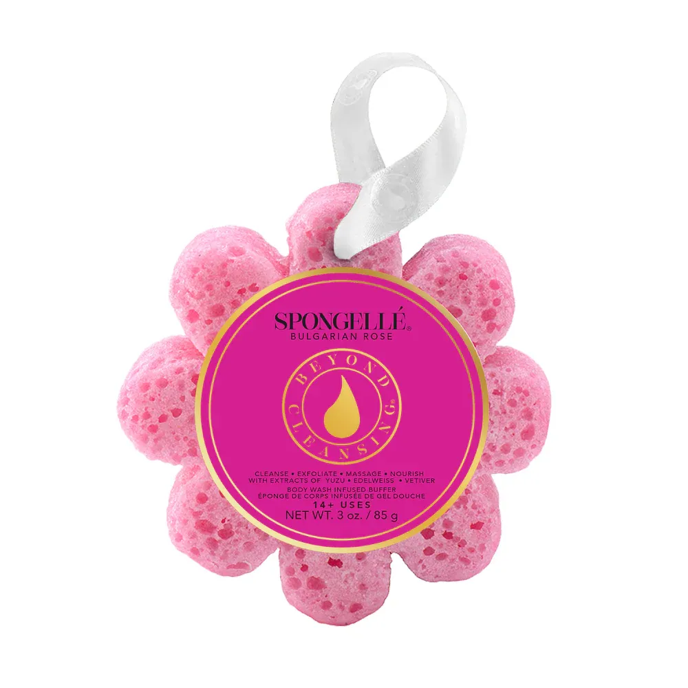 Spongellé® 'Bulgarian Rose' Body Wash Infused Buffer - Wild Flower