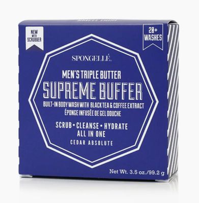 Men's  Cedar Absolute Supreme Buffer Black Scrubber