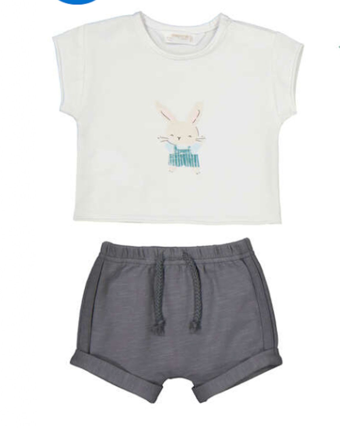 Bunny Short Set, Size: 1-2. 0-3m