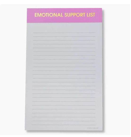 Lavender lined notepad funny quote stationery from Poughkeepsie NY boutique
