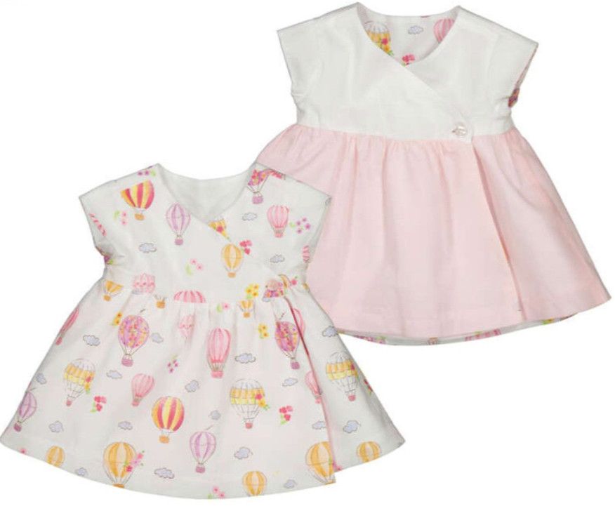 Hot Air Balloon Reversible Dress, Size: 1-2. 0-3m