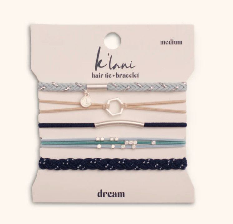 Dream Hair Tie Bracelet Set