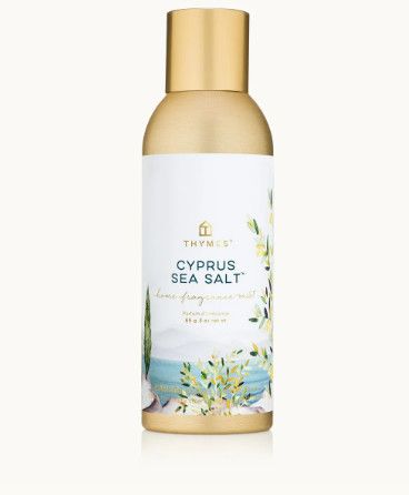 Cyprus Sea Salt home fragrance mist with coastal scent
